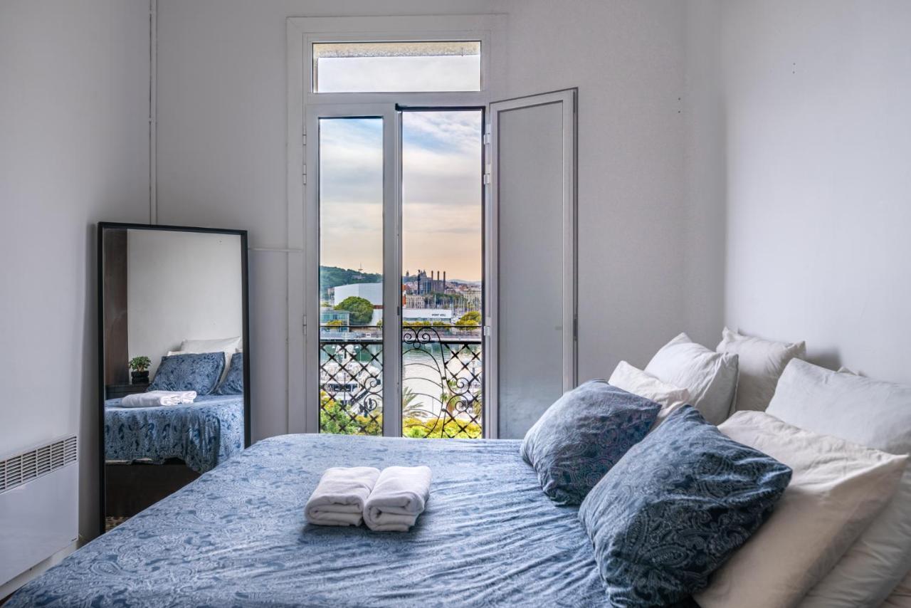 Superb Cute Flat Barcelona Bests View On The Sea For Couple Екстериор снимка