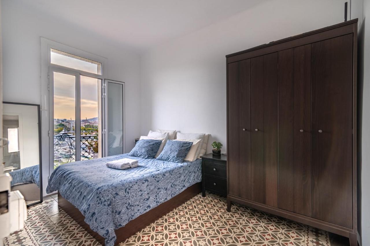 Superb Cute Flat Barcelona Bests View On The Sea For Couple Екстериор снимка