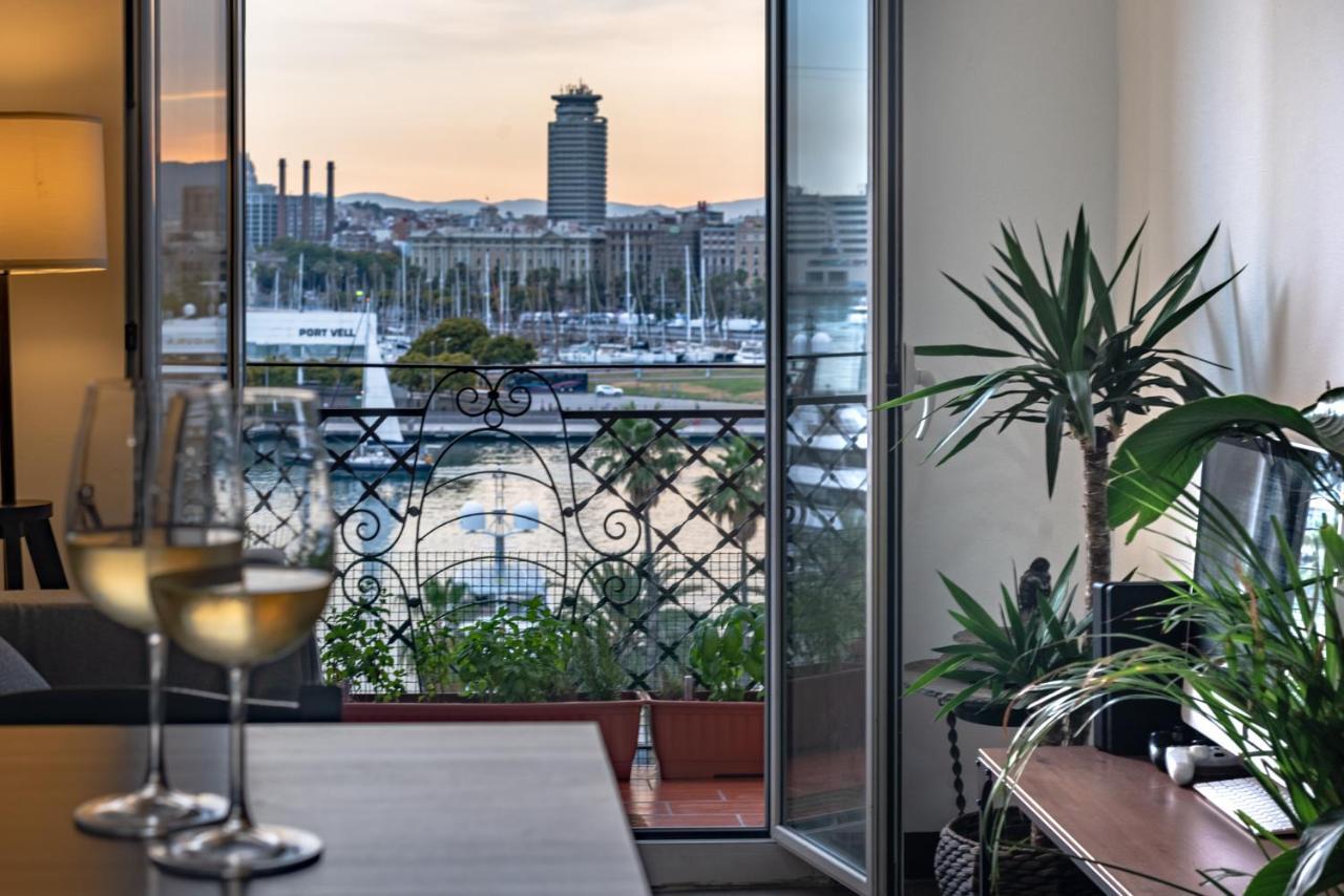 Superb Cute Flat Barcelona Bests View On The Sea For Couple Екстериор снимка