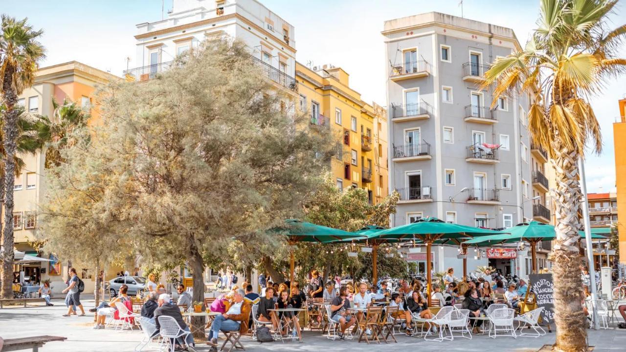 Superb Cute Flat Barcelona Bests View On The Sea For Couple Екстериор снимка