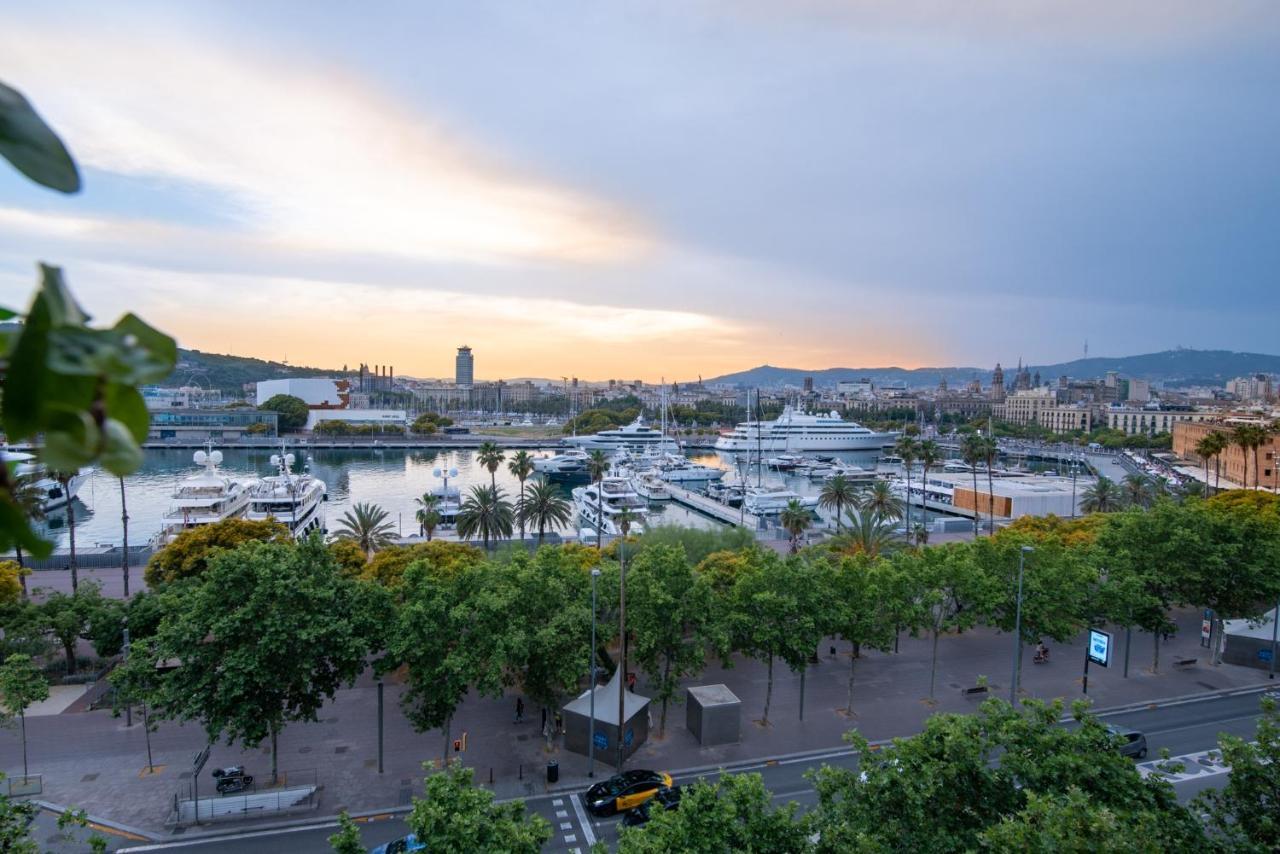 Superb Cute Flat Barcelona Bests View On The Sea For Couple Екстериор снимка