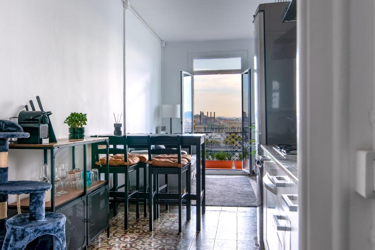 Superb Cute Flat Barcelona Bests View On The Sea For Couple Екстериор снимка